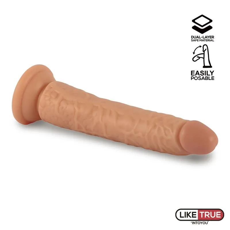 Tucker Dildo Realista Articulable-Posable 8.2 Natural · LIKETRUE · Dildos — Foto 5