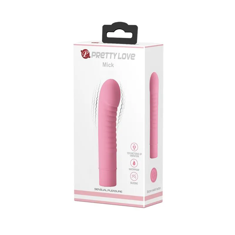 Estimulador Mick Silicona Rosa · PRETTYLOVE · Vibradores — Foto 9
