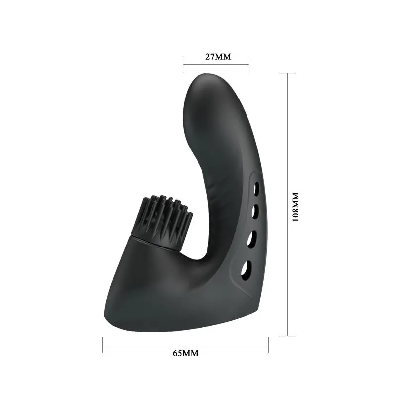 Estimulador Rotación Magic Drill USB Silicona · PRETTYLOVE · Estimuladores de Clítoris — Foto 8