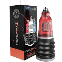 Bomba para el Pene Hydromax3 Rojo · BATHMATE · Potenciadores y Retardantes