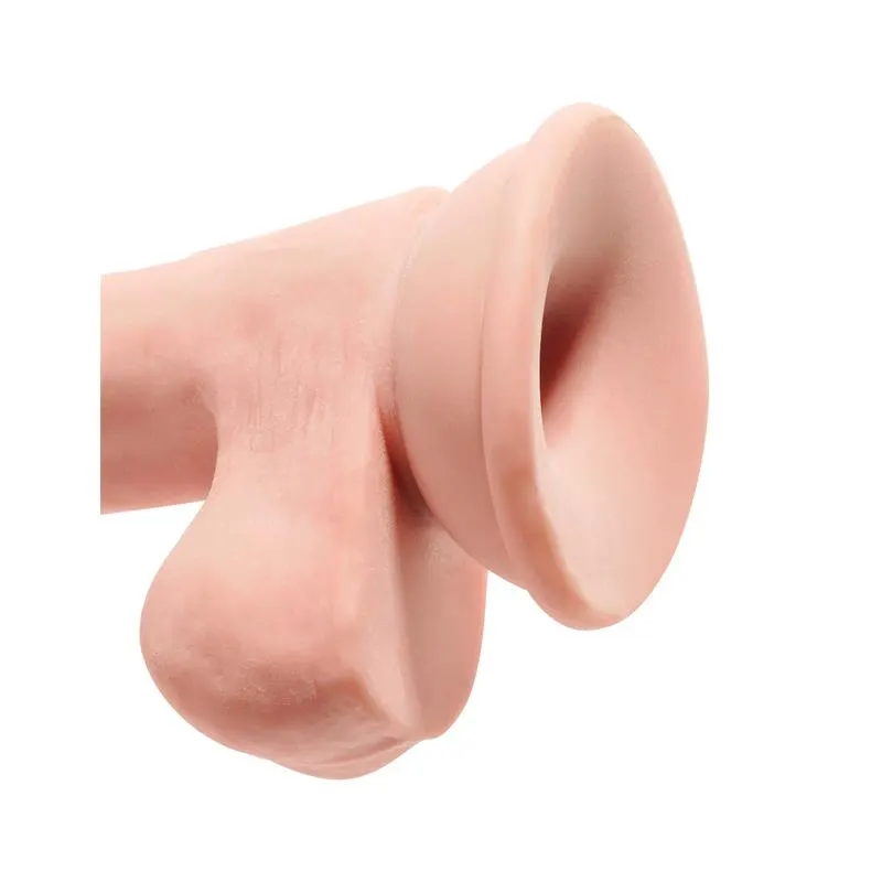 Dildo Triple Densidad con Testículos 6.5 · KING COCK · Dildos — photo 5