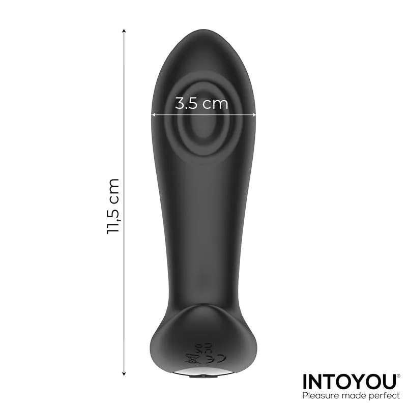 Milton Plug Anal con Doble Tapping y Control Remoto · INTOYOU · Anal — Foto 7