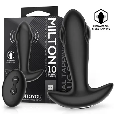 Milton Plug Anal con Doble Tapping y Control Remoto · INTOYOU · Anal