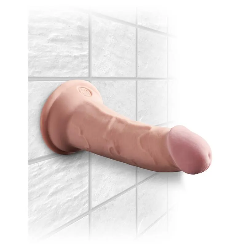 3D Dildo Triple Densidad Plus 6 Natural · KING COCK · Dildos — Foto 4