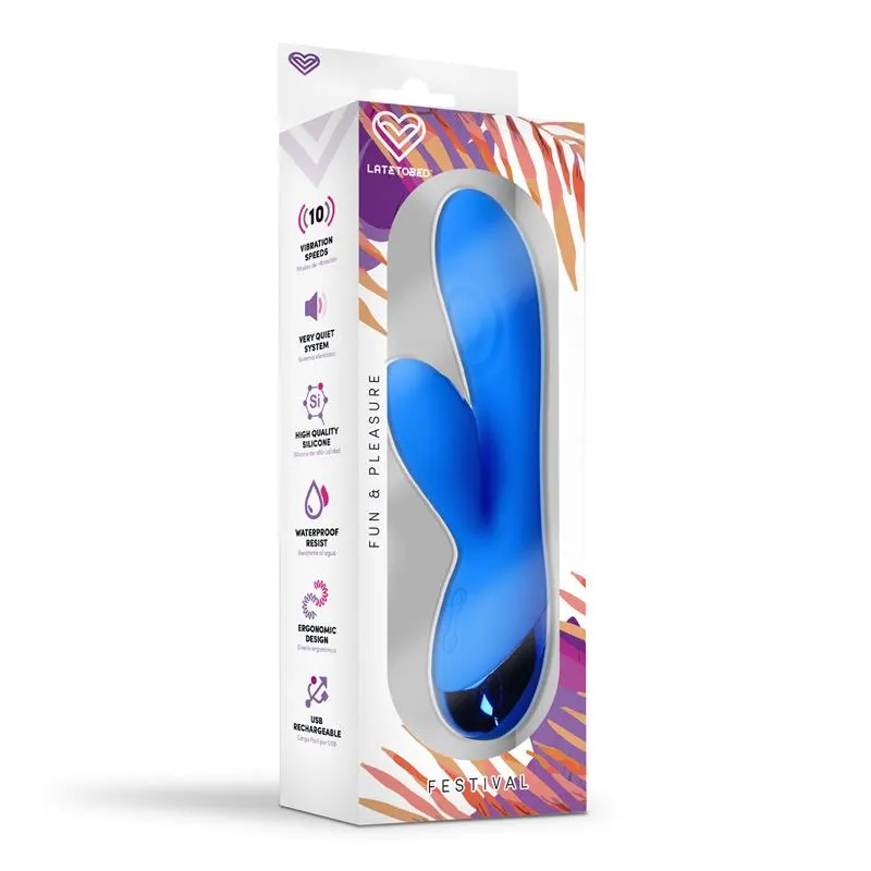 Marna Vibrador USB Azul · FESTIVAL · Vibradores — photo 7