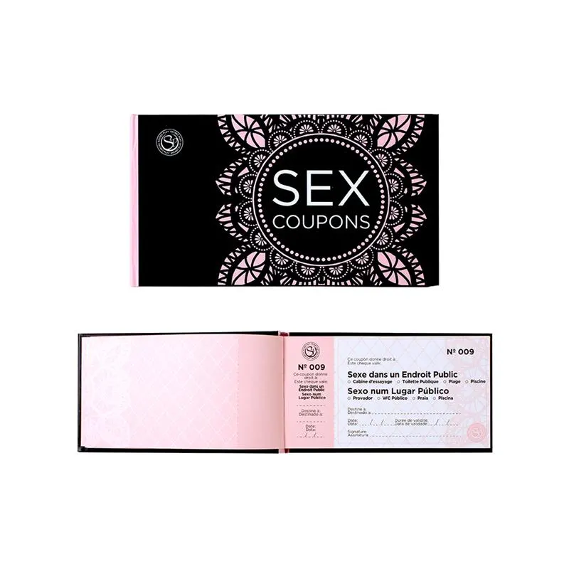 Cupones Sexuales  (FR/PT) · SECRET PLAY · Juegos y Complementos Divertidos