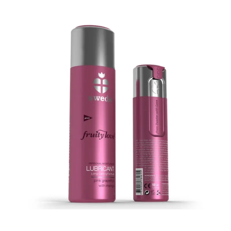 Fruity Love Lubricante Pomelo Rosa y Mango 50 ml · SWEDE · Lubricantes — Foto 2