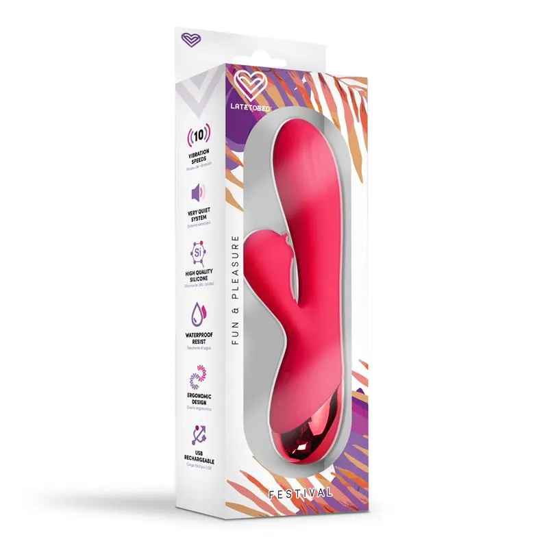 Turna Vibrador USB Rojo · FESTIVAL · Vibradores — Foto 7