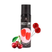 Sweet Love Lubricante Cereza Lollipop 60 ml · SECRET PLAY · Lubricantes