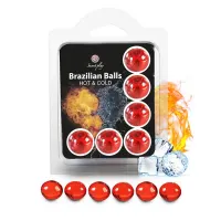 Brazilian Balls Set 6  Efecto Calor & Frío · SECRET PLAY · Cuidado Íntimo y Masaje