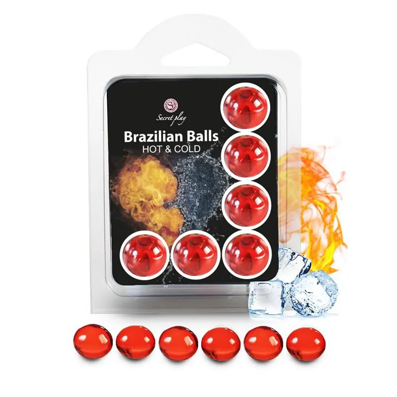Brazilian Balls Set 6  Efecto Calor & Frío · SECRET PLAY · Cuidado Íntimo y Masaje