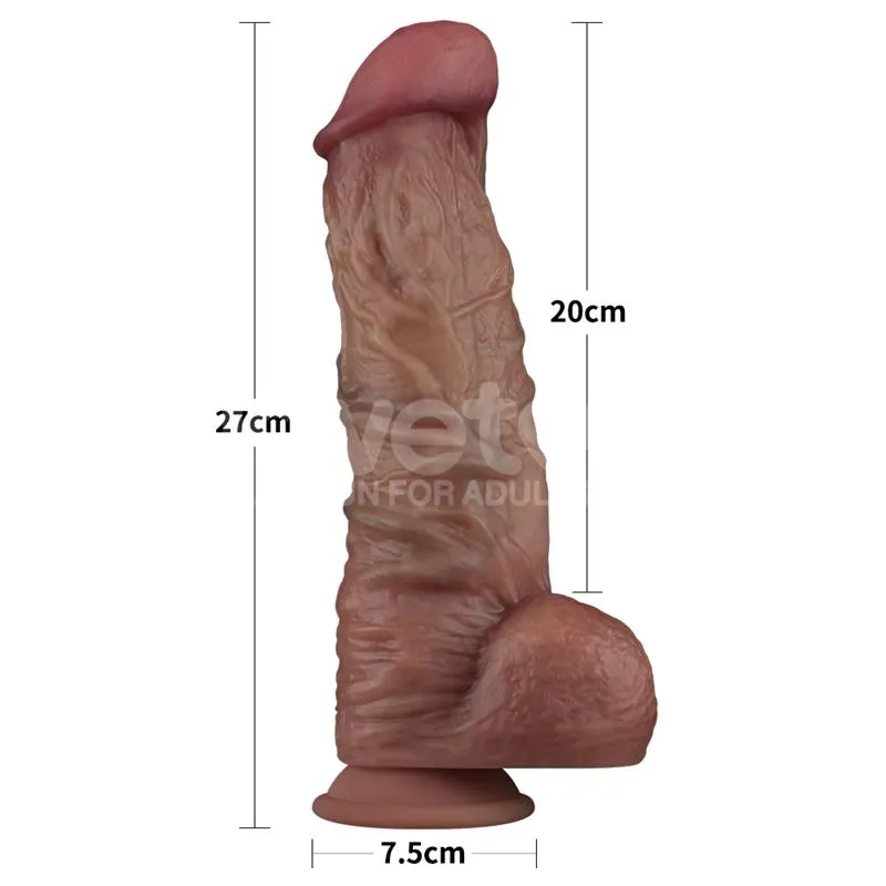 Dildo Dual Layered XXL 10.5 Negro · LOVETOY · Dildos — Foto 15
