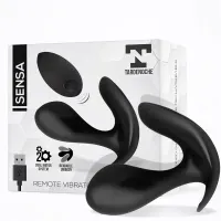 Sensa Estimulador Control Remoto USB SIlicona Líquida Negro · TARDENOCHE · Estimuladores de Clítoris