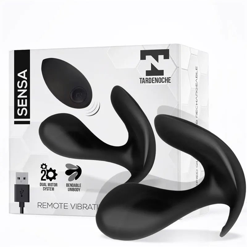 Sensa Estimulador Control Remoto USB SIlicona Líquida Negro · TARDENOCHE · Estimuladores de Clítoris