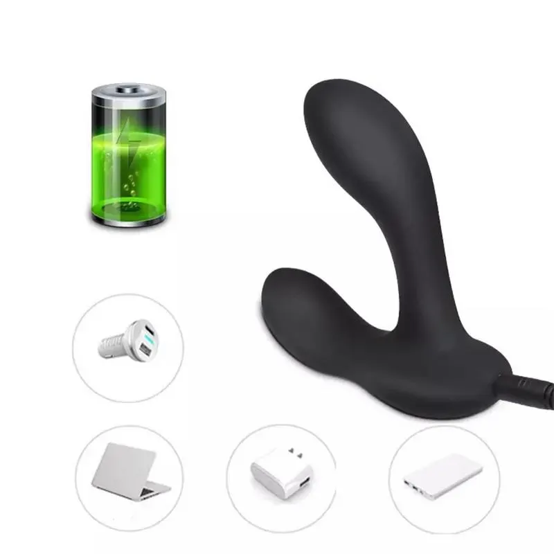 Brett Masajeador Prostático Control Remoto USB Silicona Líquida · TARDENOCHE · Anal — Foto 10