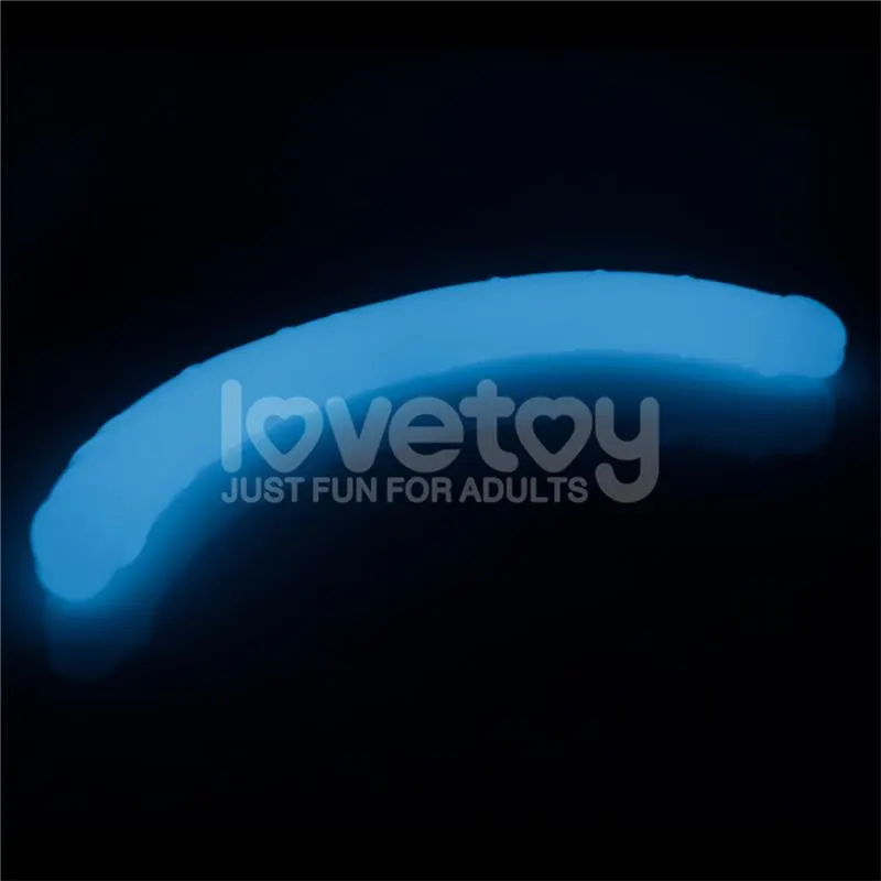 Dildo Doble Lumino Luz Azul 18.5 · LOVETOY · Dildos — Foto 3