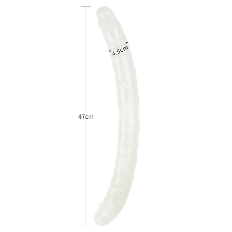Dildo Doble Lumino Luz Azul 18.5 · LOVETOY · Dildos — Foto 8