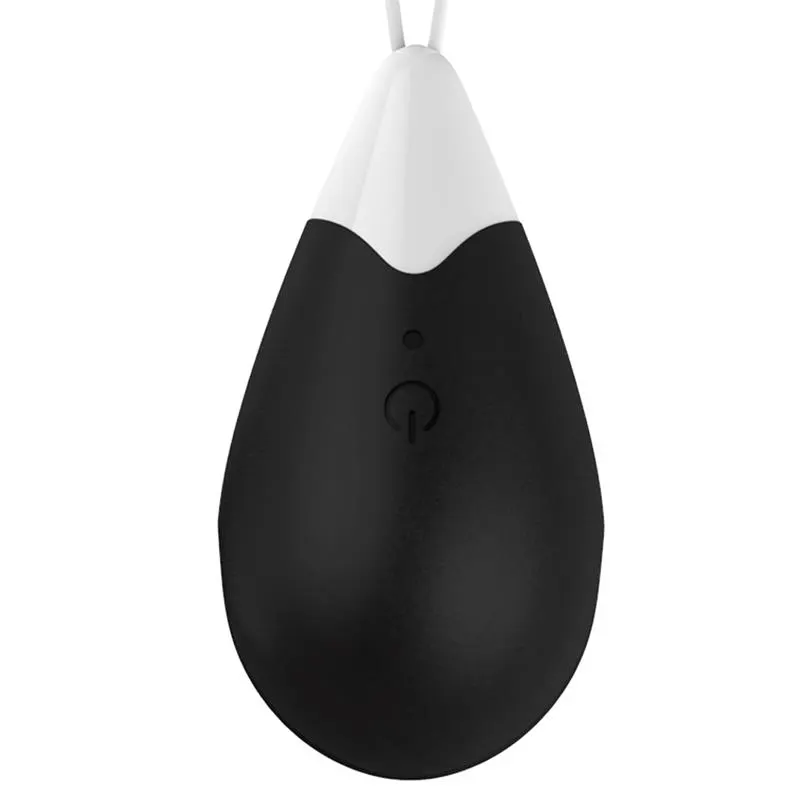 Huevo Vibrador Control Remoto USB Silicona Negro · DROPS · Huevos y Balas Vibradoras — photo 3