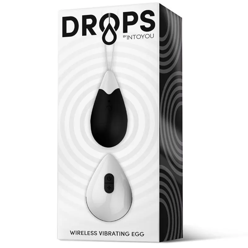 Huevo Vibrador Control Remoto USB Silicona Negro · DROPS · Huevos y Balas Vibradoras — photo 5