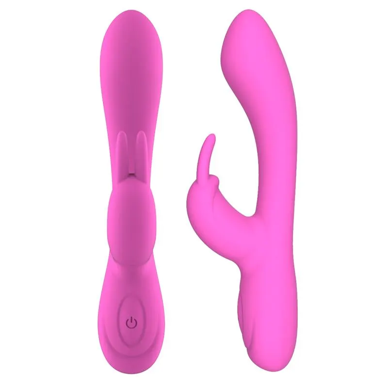 Mauve Vibrador Unibody Silicona Líquida USB Rosa · INTOYOU · Vibradores — photo 3