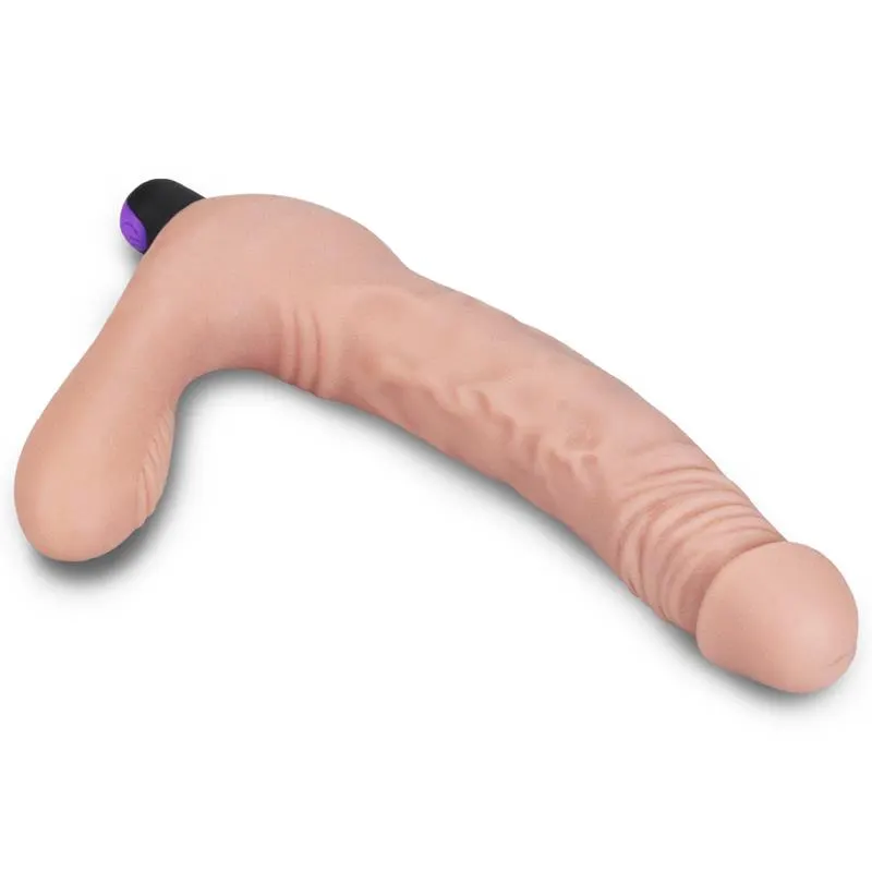Doble Dildo Strapless Silicona USB · LOVETOY · Vibradores — photo 5