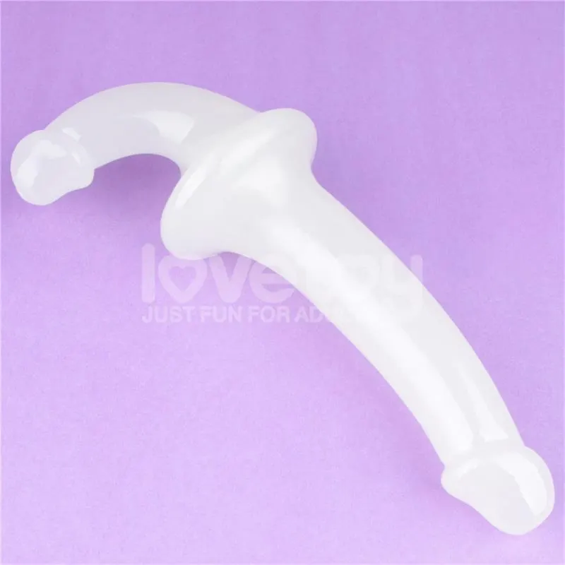 Dildo doble Lumino Play Luz Azul 10.5 · LOVETOY · Dildos — Foto 6