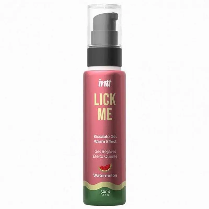 Lick Me Gel Besable Sabor Sandía Efecto Calor 50 ml · INTT · Lubricantes