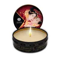 Shunga Mini Vela de Masaje Vino de Fresa · SHUNGA · Cuidado Íntimo y Masaje