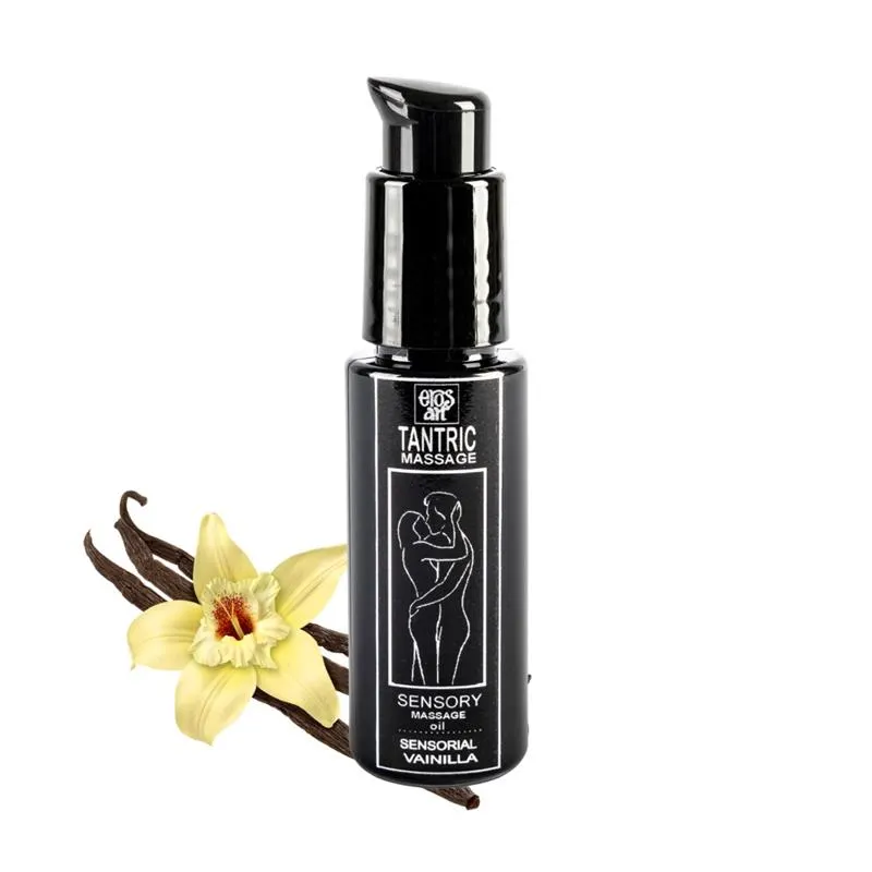 Aceite Afrodísiaco Tantric de Vainilla 30 ml · EROSART · Cuidado Íntimo y Masaje