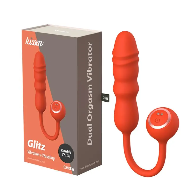 Glitz Estimulador con Vibración y Thrusting · KISSEN · Estimuladores de Clítoris — Foto 5