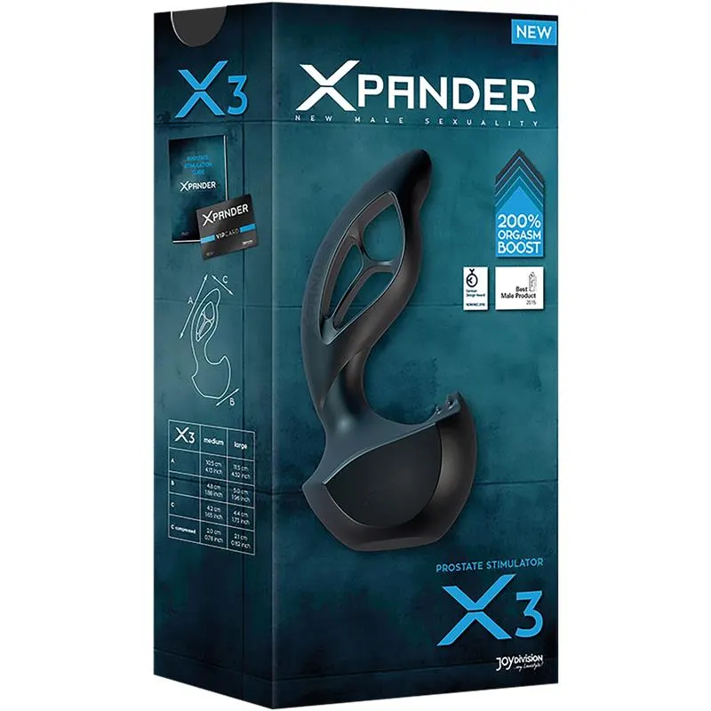 XPANDER X3 Mediano Negro · JOYDIVISION · Anal