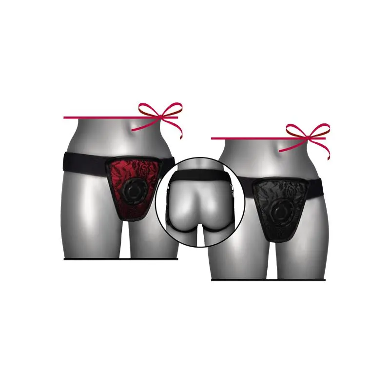 Arnés de Luxe Sin Espalda Negro S - XL · JOYDIVISION · Accesorios y Sets — Foto 3