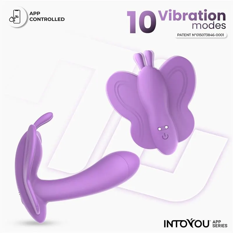 Wingy Estimulador Mariposa con APP Lavanda · INTOYOU APP SERIES · Estimuladores de Clítoris — foto 3