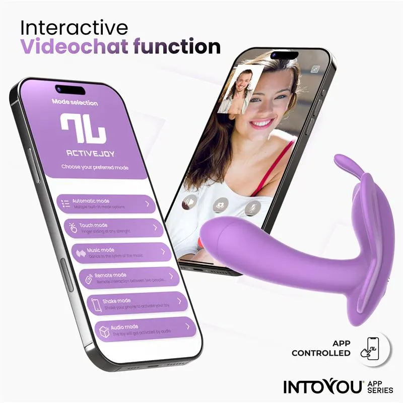 Wingy Estimulador Mariposa con APP Lavanda · INTOYOU APP SERIES · Estimuladores de Clítoris — foto 10