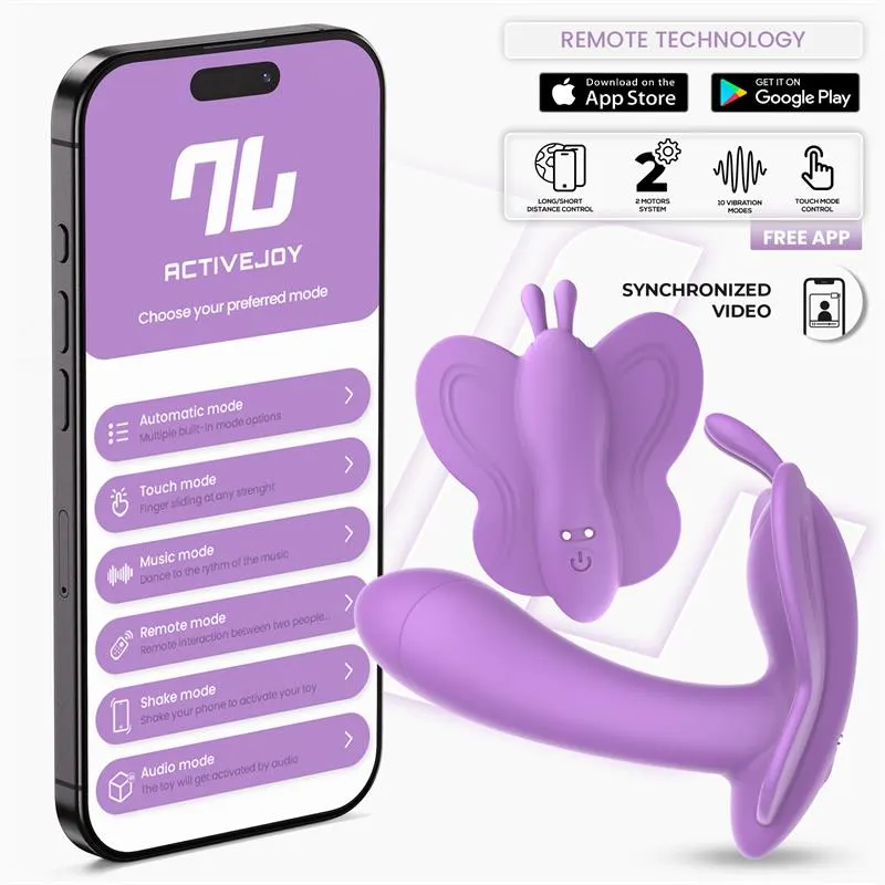 Wingy Estimulador Mariposa con APP Lavanda · INTOYOU APP SERIES · Estimuladores de Clítoris