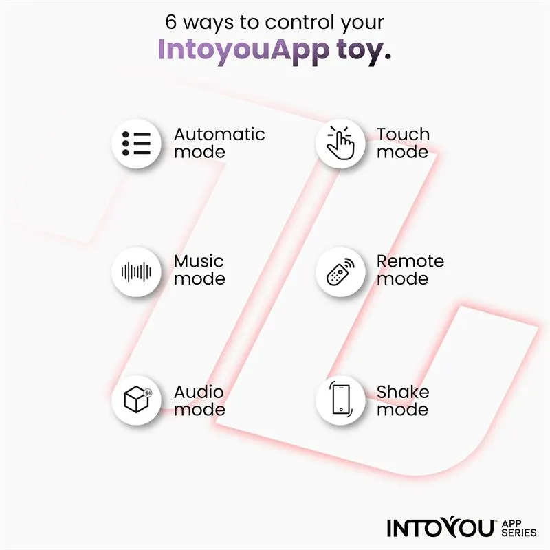 Vibrador de Braguita con APP Silicona Rojo · INTOYOU APP SERIES · Estimuladores de Clítoris — Foto 7