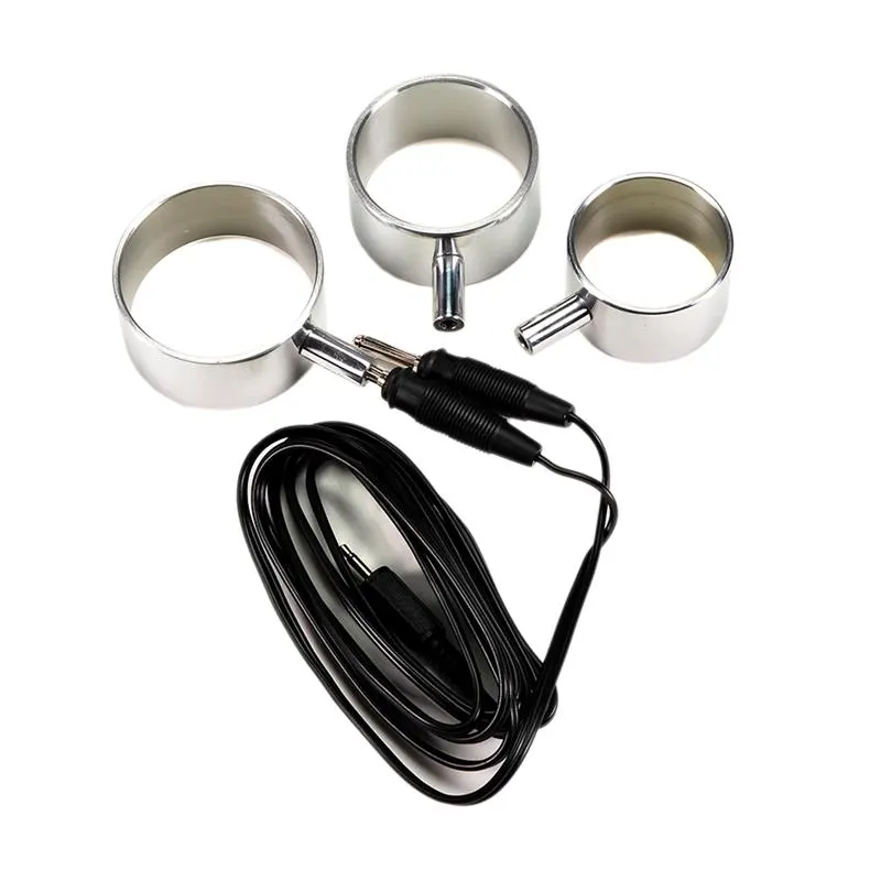 Set de Anillos para Pene · ELECTRO PLAY · Electroestimulación