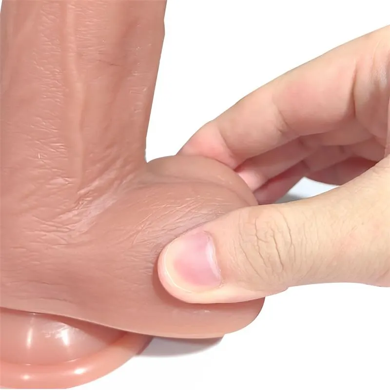 Tiberio Dildo Realista Turbo Shaking con Thrusting, Rotación 360º y Control Remoto Silicona Líquida · CENTAURO · Dildos — photo 7