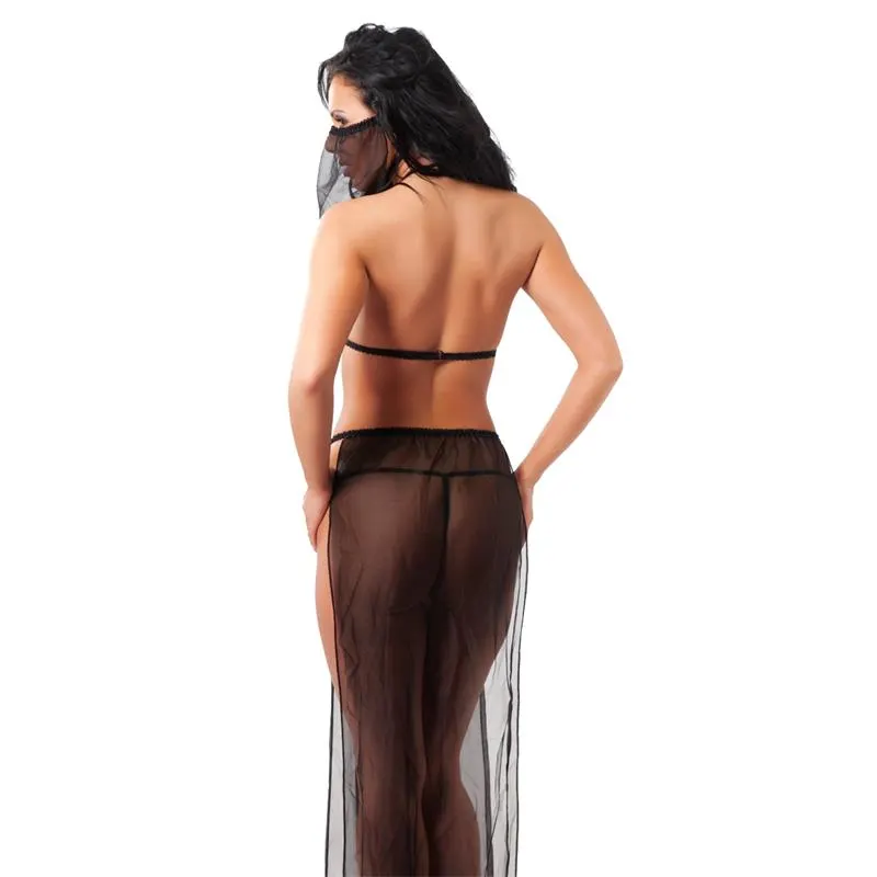 Disfraz Danza del Vientre Negro Talla Única · AMORABLE · Disfraces y Vestidos — Foto 3