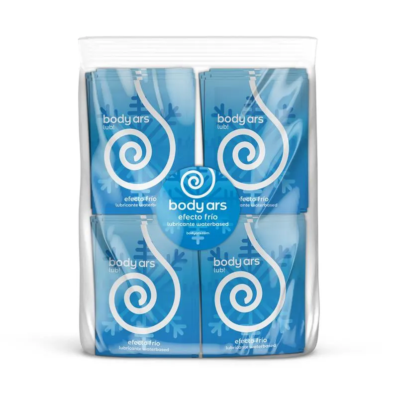 Bolsa 100 Monodosis Gel Frío · BODY ARS · Lubricantes