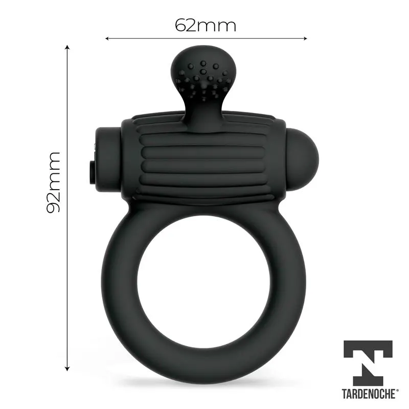 Dully Anillo Vibrador Silicona USB Magnético · TARDENOCHE · Anillos para el Pene — Foto 5