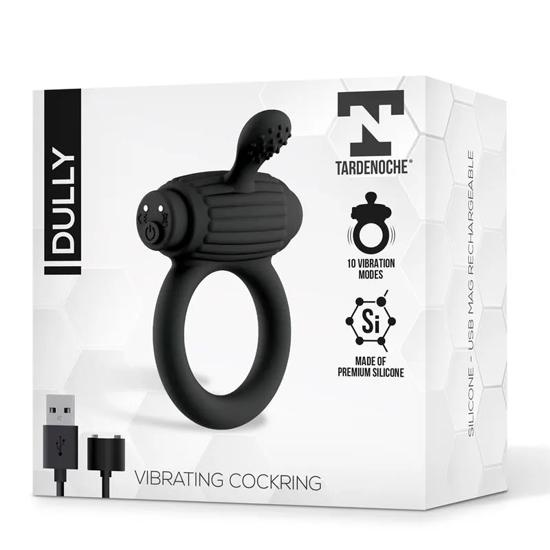 Dully Anillo Vibrador Silicona USB Magnético · TARDENOCHE · Anillos para el Pene — Foto 6