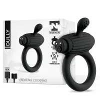 Dully Anillo Vibrador Silicona USB Magnético · TARDENOCHE · Anillos para el Pene