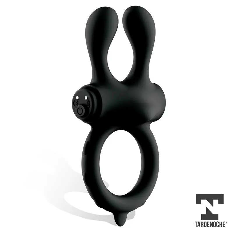 Earzy Anillo Vibrador con Control Remoto USB Magnético Silicona · TARDENOCHE · Anillos para el Pene — Foto 2