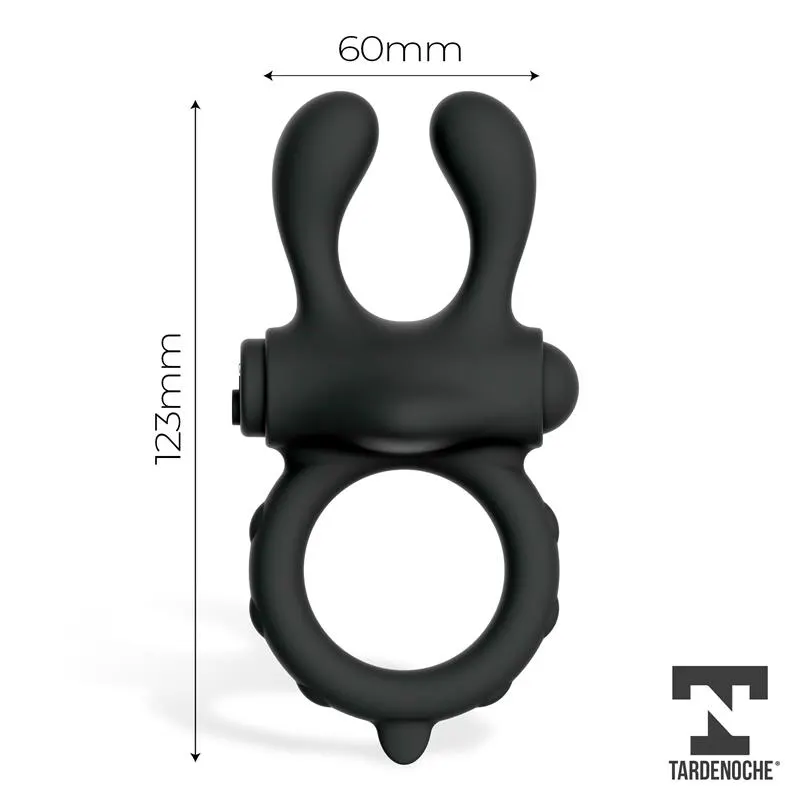 Earzy Anillo Vibrador con Control Remoto USB Magnético Silicona · TARDENOCHE · Anillos para el Pene — Foto 7