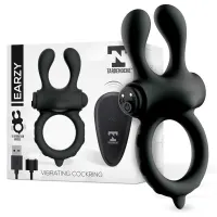 Earzy Anillo Vibrador con Control Remoto USB Magnético Silicona · TARDENOCHE · Anillos para el Pene