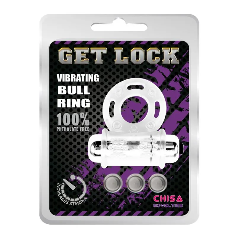 Anillo Vibrador para el Pene  Bull Ring Transparente · CHISA · Anillos para el Pene — Foto 3
