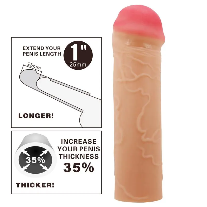 Funda para el Pene Extended Penis 1 Nile · PRETTYLOVE · Fundas y Extensiones para el Pene