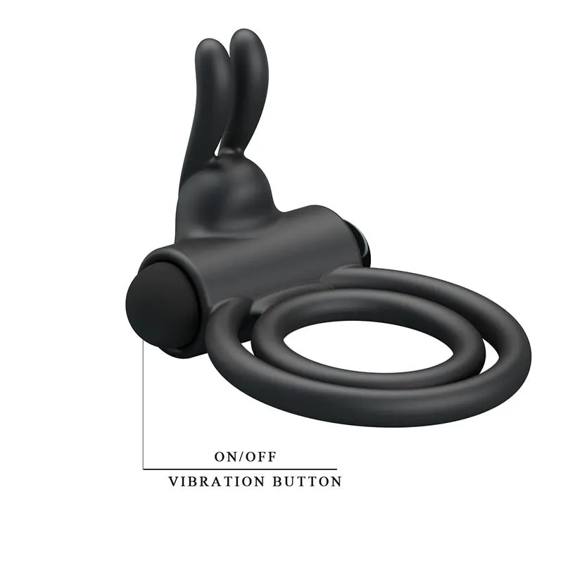 Anillo Doble para el Pene con Vibración Osmond · PRETTYLOVE · Anillos para el Pene — photo 6