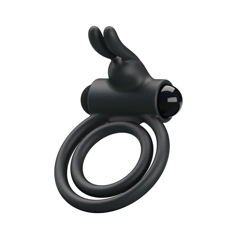 Anillo Doble para el Pene con Vibración Osmond · PRETTYLOVE · Anillos para el Pene